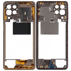 Μεσαίο Πλαίσιο με Καλωδιοταινία Middle Frame with Flex για Samaung Galaxy M53 WITH FLEX - Χρώμα: καφέ