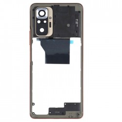 Μεσαίο Πλαίσιο/Middle Frame για Xiaomi  REDMI NOTE 10 PRO - Χρώμα: Metal Bronze