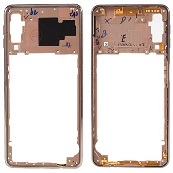 Γνήσιο Μεσαίο Πλαίσιο/Middle Frame για Samsung Galaxy A7 A750F 2018 GH98-43585C - Χρώμα: Χρυσό Γνήσιο Μεσαίο Πλαίσιο/Middle Frame για Samsung Galaxy A7 A750F 2018 GH98-43585C - Χρώμα: Χρυσό