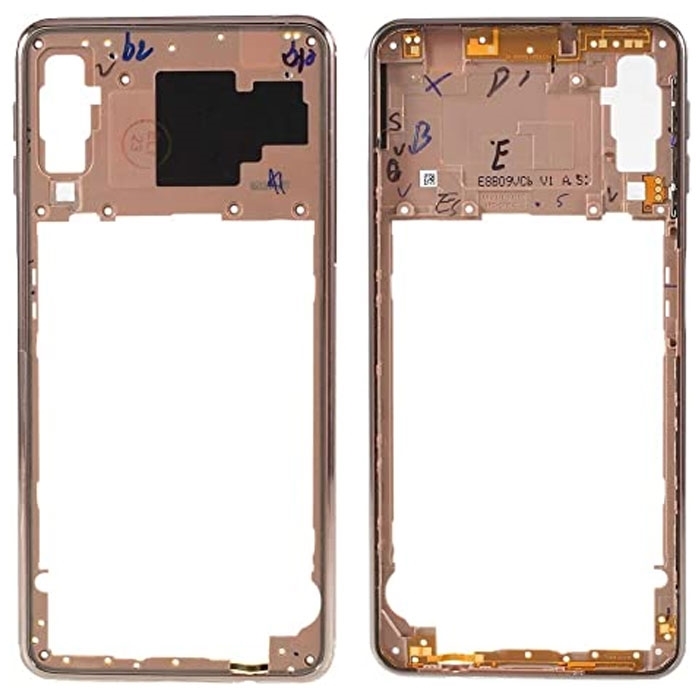 Original Middle Frame for Samsung Galaxy A7 A750F 2018 GH98-43585C - Color: Gold