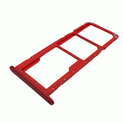 Υποδοχή κάρτας SIM Tray για Huawei HONOR 8X MAX  -  Χρώμα: Κοκκίνο