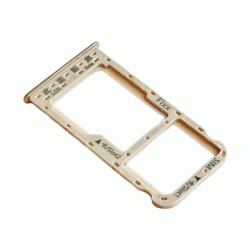 Υποδοχή κάρτας SIM Tray για Huawei P SMART -  Χρώμα: Χρυσό