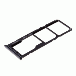 Υποδοχή κάρτας SIM Tray για Samsung Galaxy M30S -  Χρώμα: Μαύρο