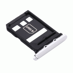 Υποδοχή κάρτας SIM Tray για Huawei P40 -  Χρώμα: Λευκό