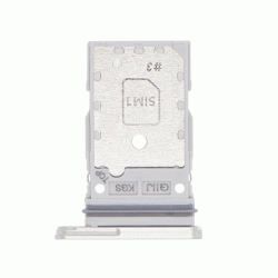 Υποδοχή κάρτας SIM Tray για Samsung Galaxy S21 FE -  Χρώμα: Λευκό