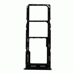 Υποδοχή κάρτας SIM Tray για Samsung Galaxy A137 -  Χρώμα: Μαύρο