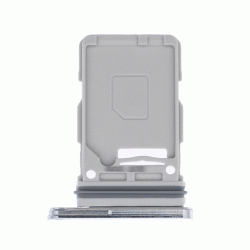 Υποδοχή κάρτας SIM Tray για Samsung Galaxy S21 ULTRA 5G -  Χρώμα: PHANTOM SILVER