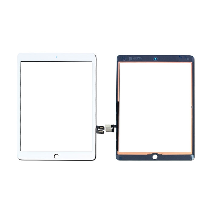 Touch Screen with Home Button for iPad 10.2 7th Gen A2197 / A2198 / A2200 - Color: White