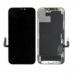 Οθόνη LCD JK INCELL με Μηχανισμό Αφής για iPhone 12 / 12 Pro - Χρώμα: Μαύρο