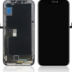 Οθόνη LCD JK INCELL με Μηχανισμό Αφής για iPhone X - Χρώμα: Μαύρο