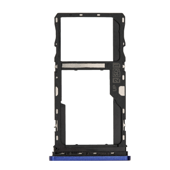 SIM Tray for Motorola G9 PLAY - Color: Blue