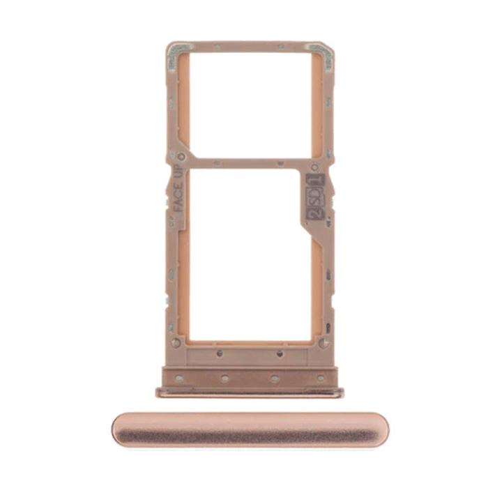 SIM Tray for Motorola G9 PLUS - Color: Gold
