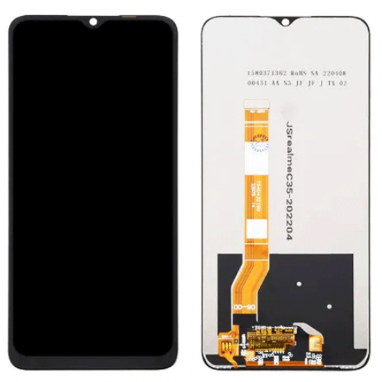 Οθόνη LCD με Μηχανισμό Αφής για Oppo A17  - Χρώμα: Μαύρο