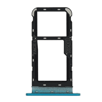 SIM Tray for Motorola E7 POWER - Color: Blue