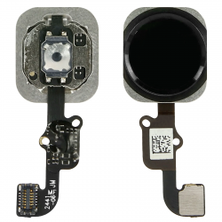 Κεντρικό Κουμπί Βluetooth / Home button Flex Bluetooth  για iPhone 6 / 6s Plus - Χρώμα: Μαύρο