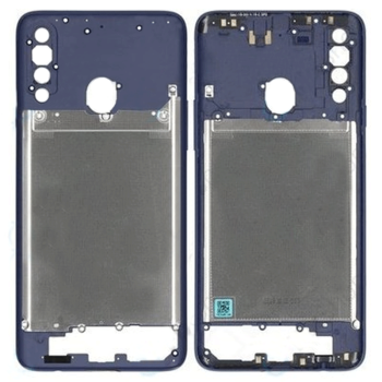 Middle Frame for Samsung Galaxy Α20s A207  - Color: Blue
