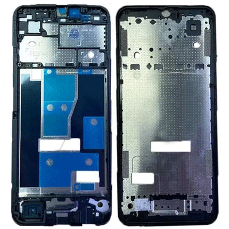 Middle Frame for Realme C33 - Color: Gold