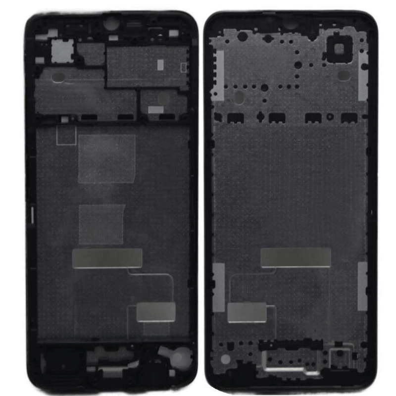 Middle Frame for Realme C33 - Color: Black
