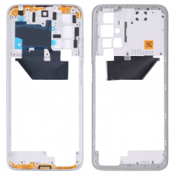 Μεσαίο Πλαίσιο/Middle Frame για Xiaomi Redmi 10 / 10 2022 - Χρώμα: Λέυκο