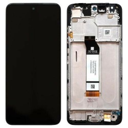 Οθόνη LCD με Μηχανισμό Αφής και πλαίσιο για Xiaomi Poco M3 - Χρώμα: Μαύρο