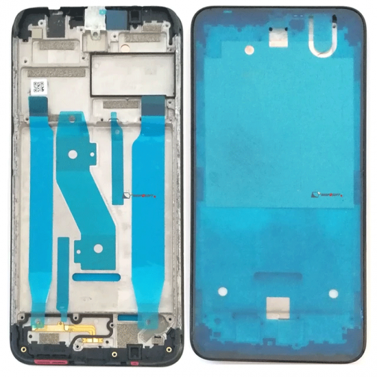 Μπροστινό Πλαίσιο / Front Frame για Nokia 3.2 - Χρ΄ώμα: Μα΄ύρο