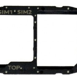 Υποδοχή κάρτας SIM Tray για Samsung Galaxy A127 -  Χρώμα: Μαύρο