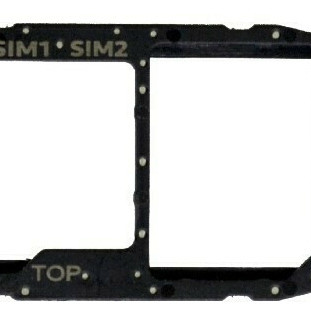 SIM Tray for Samsung Galaxy A127 - Color: Black