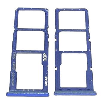 SIM Tray for Samsung Galaxy M51 - Color: Blue