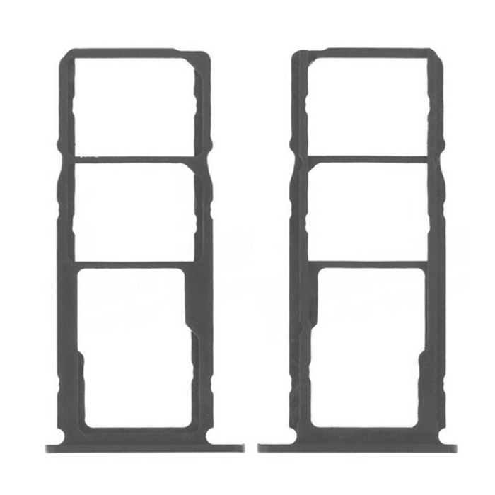 SIM Tray for Nokia 2.4 - Color: CHARCOAL