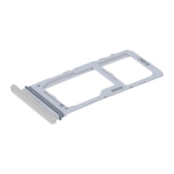 Υποδοχή κάρτας Dual SIM και SD Tray για Samsung Galaxy S20 ULTRA -  Χρώμα: Λευκό