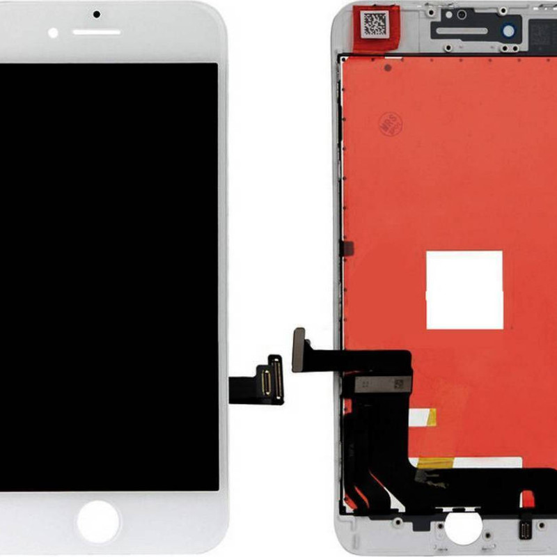 LCD OSG and touch screen for iPhone 8 Plus - color: White