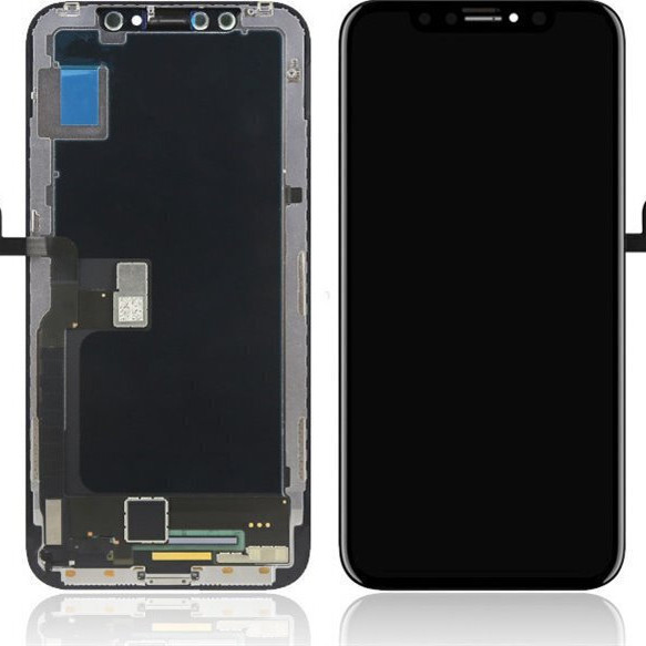 LCD OCG and touch screen for iPhone X - color: Black
