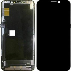 Οθόνη LCD Grade A με Μηχανισμό Αφής για iPhone 11 Pro Max - Χρώμα: Μαύρο