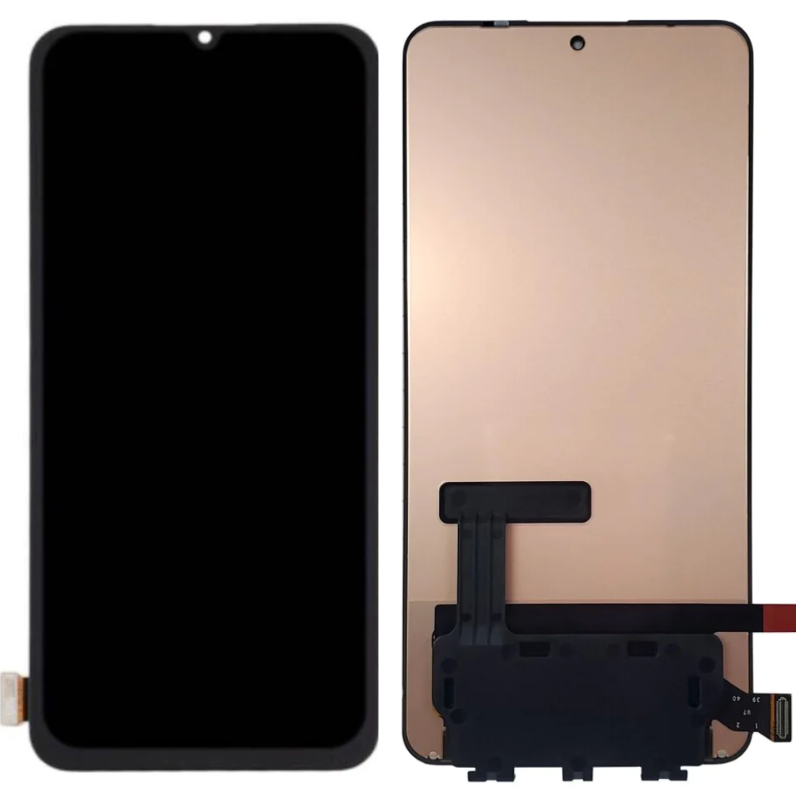 LCD Screen with Touch Mechanism for Xiaomi Mi 12T Pro  - Color: Black