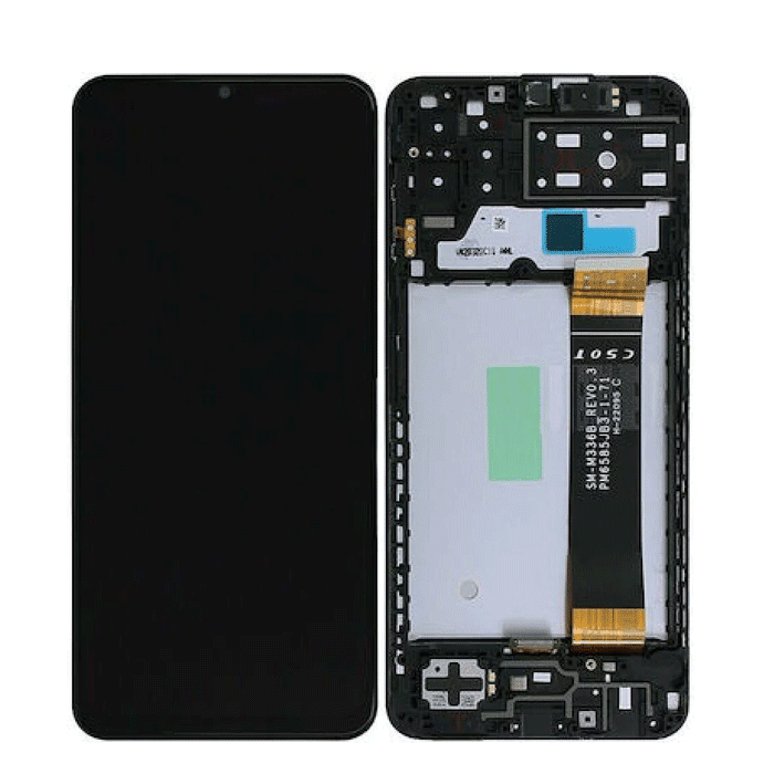 Incell LCD and touch screen with frame for Samsung Galaxy A13 5G A137- color: Black