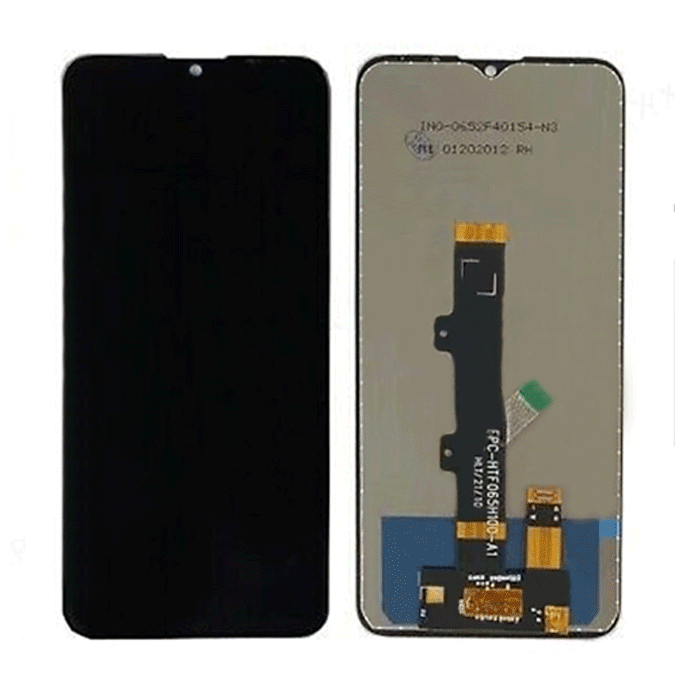 LCD Complete for Motorola Moto E7 Power - Color: Black