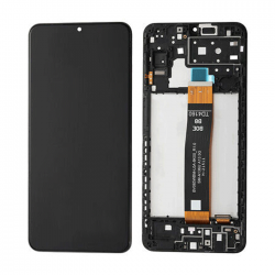 Incell Οθόνη LCD με Μηχανισμό Αφής με Πλαίσιο για Samsung Galaxy A13 A136 - Χρώμα: Μαύρο