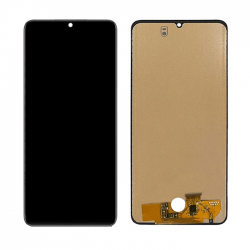 OLED Οθόνη LCD με Μηχανισμό Αφής και Πλαίσιο για Samsung Galaxy M22 M225F - Χρώμα: Μαύρο