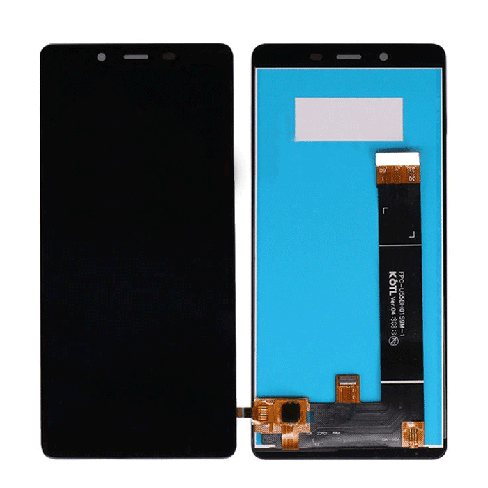 OCG LCD Complete for Nokia 1 Plus - Colour: Black