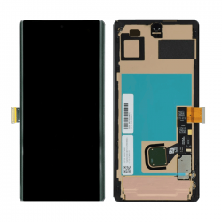 OLED Οθόνη LCD με Μηχανισμό Αφής για Google Pixel 7 Pro - Χρώμα: Μαύρο