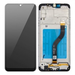 OCG Οθόνη LCD με Μηχανισμό Αφής με Πλαίσιο για Samsung Galaxy A20s A207F - Χρώμα: Μαύρο