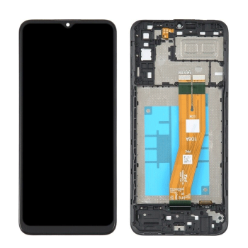 LCD and touch screen with Frame for Samsung Galaxy A04e A042F - color: Black