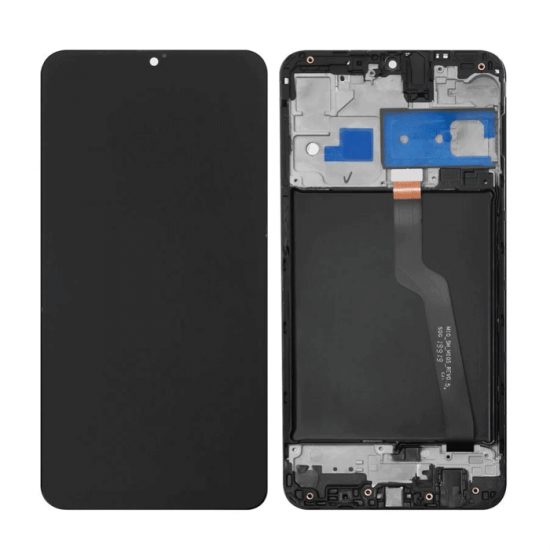 Οθόνη LCD με Μηχανισμό Αφής και Πλαίσιο για Samsung Galaxy A10 A105 - Χρώμα: Μαύρο Οθόνη LCD με Μηχανισμό Αφής και Πλαίσιο για Samsung Galaxy A10 A105 - Χρώμα: Μαύρο
