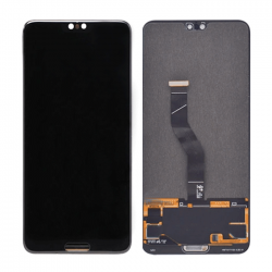 AMOLED Οθόνη LCD με Μηχανισμό Αφής για Huawei P20 Pro - Χρώμα: Μαύρο