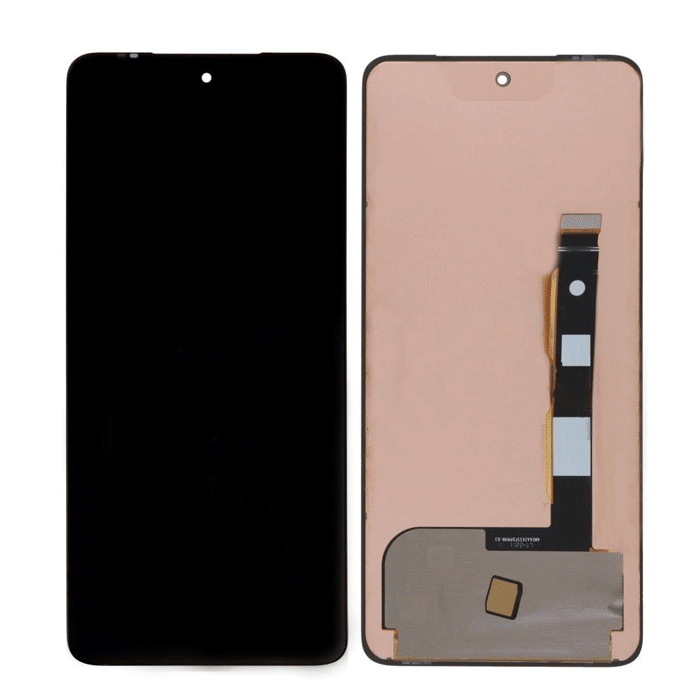 LCD and touch screen for Motorola Moto G72  - color: Black