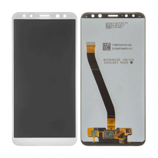 Οθόνη LCD με Μηχανισμό Αφής για Huawei Mate 10 Lite - Χρώμα: Λευκό