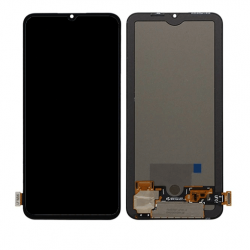 LCD Οθόνη με Μηχανισμό Αφής για Xiaomi Mi 10 lite  - Χρώμα: Μαύρο