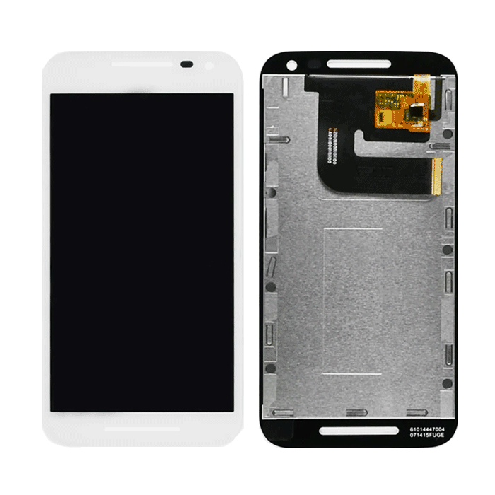 LCD and touch screen for Moto  G 5G - color: White