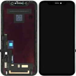 Οθόνη LCD JK INCELL με Μηχανισμό Αφής για iPhone XR - Χρώμα: Μαύρο