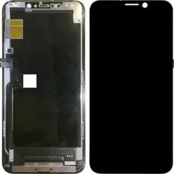 Οθόνη LCD JK INCELL με Μηχανισμό Αφής για iPhone 11 Pro Max - Χρώμα: Μαύρο
